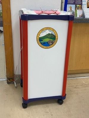 Ballot Box at Senior Center