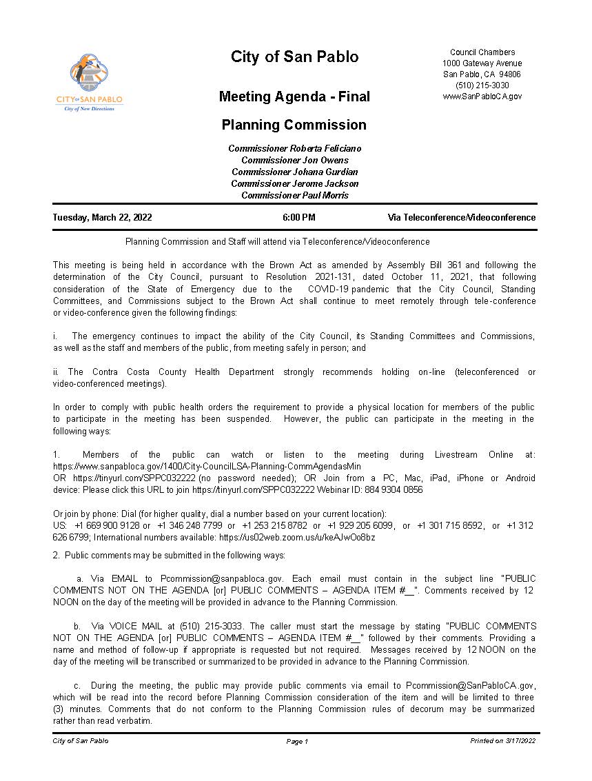 PC Agenda Website 032222 image