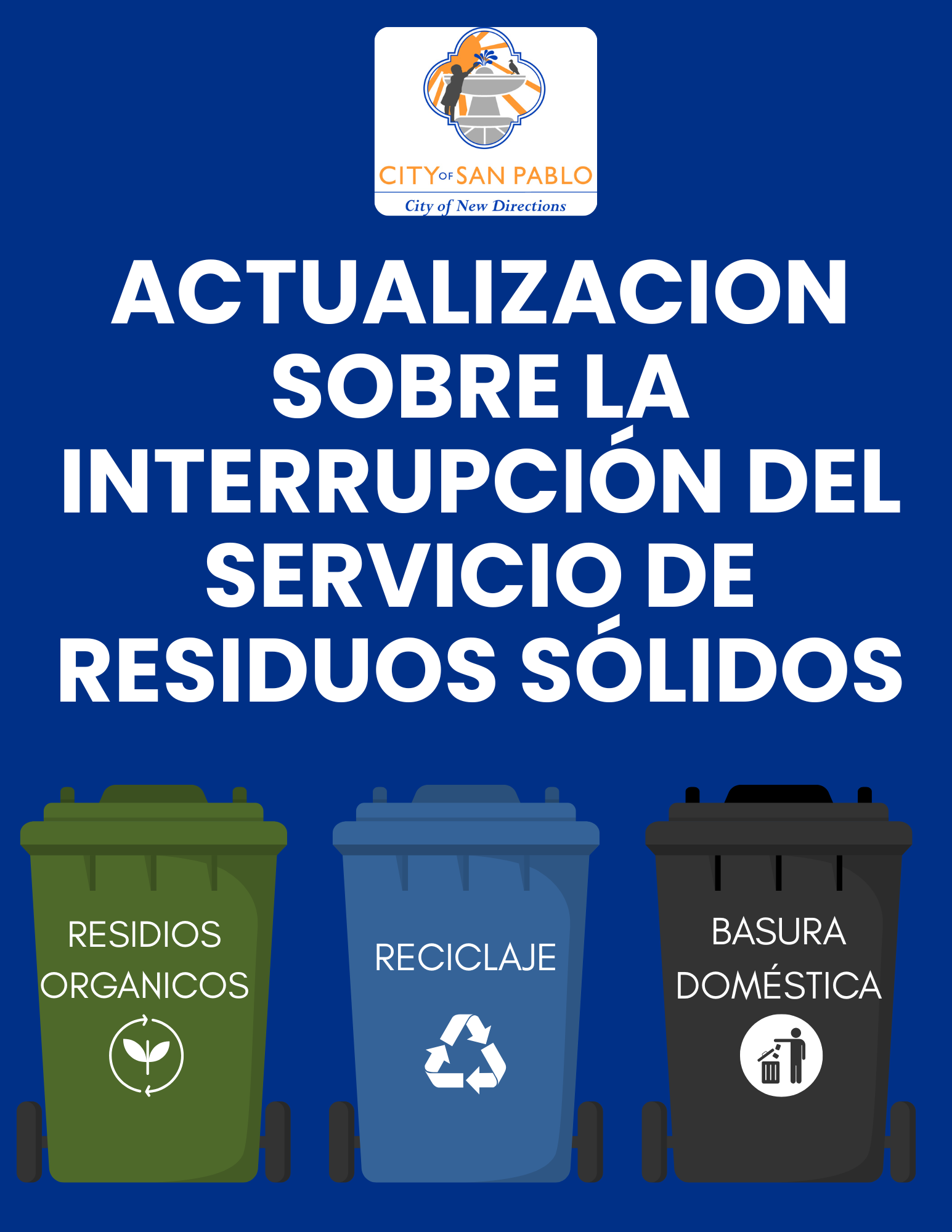 Flyer for Front Page Spanish