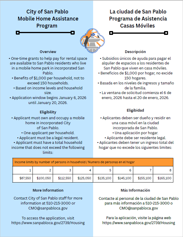 Mobile Home Assistance Flyer