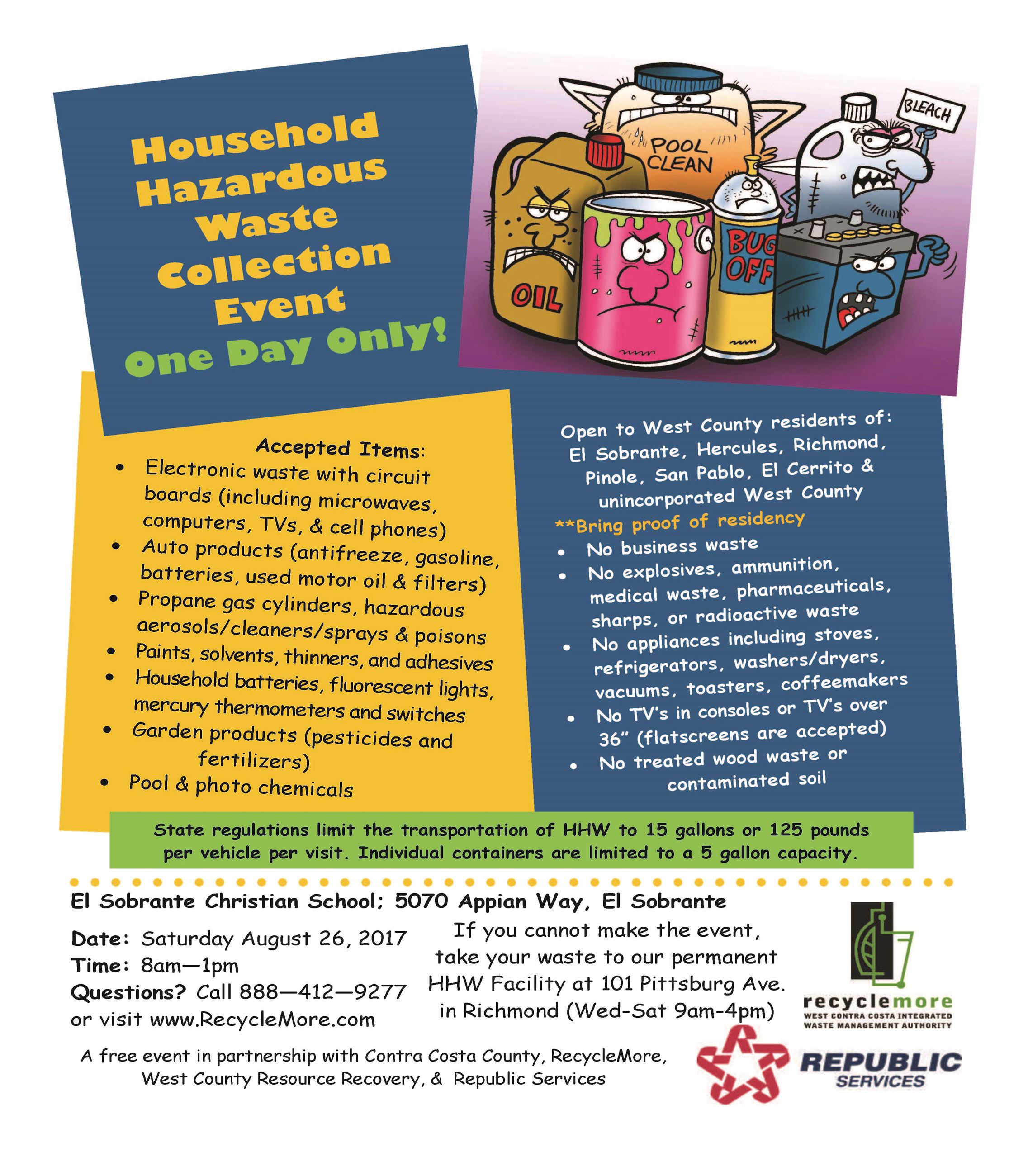 HHW Event El Sobrante 2017