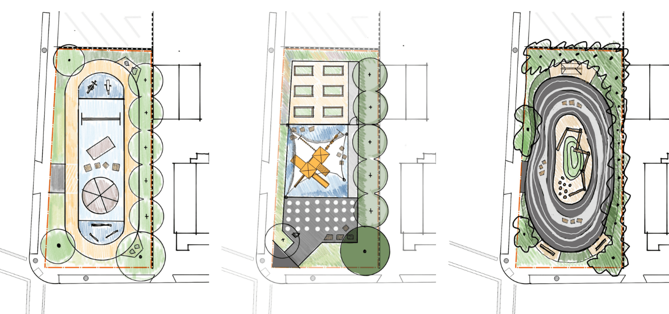 Concept Designs for the Bush Pocket Park