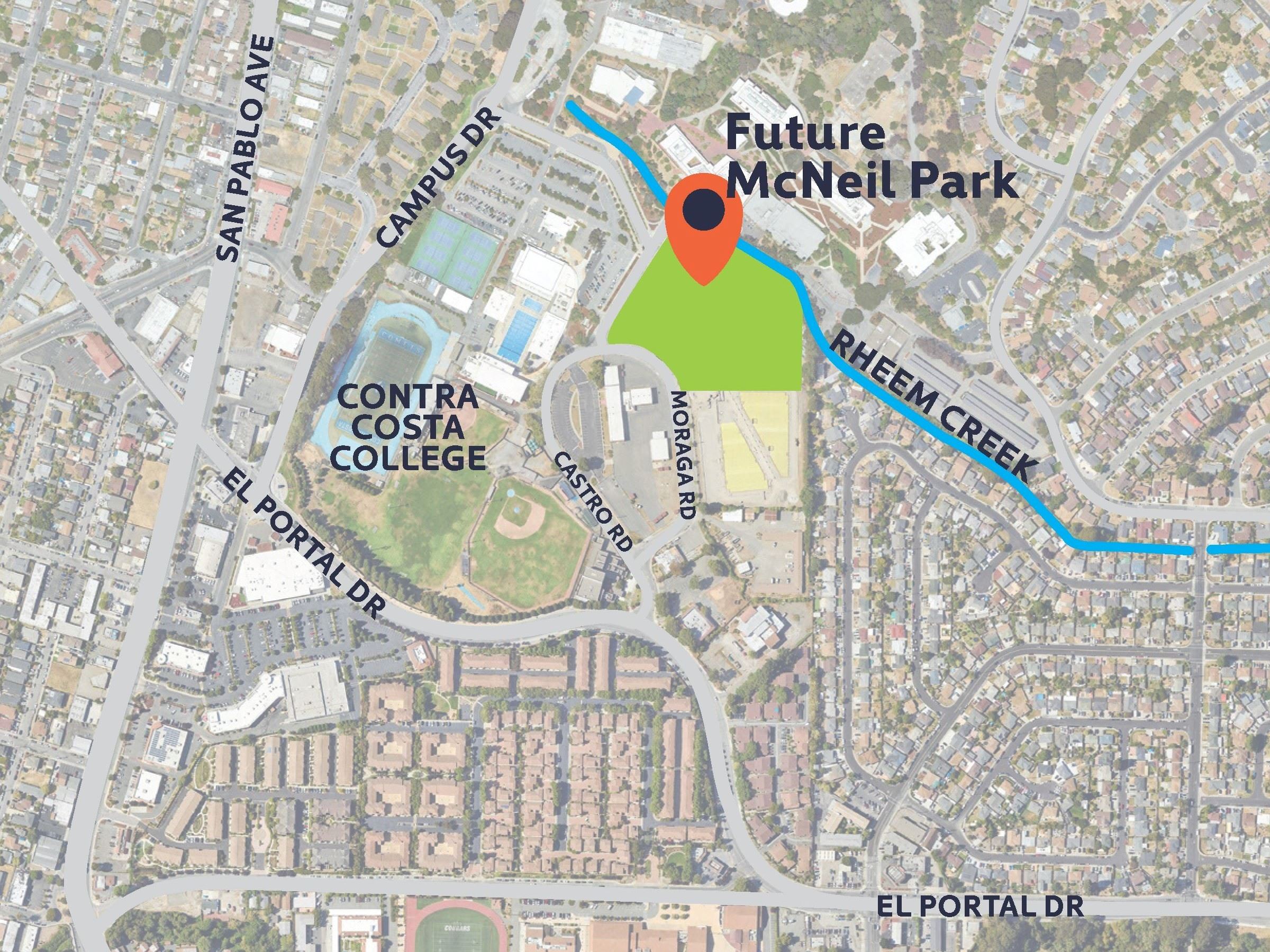 McNeil Park Project Area Map