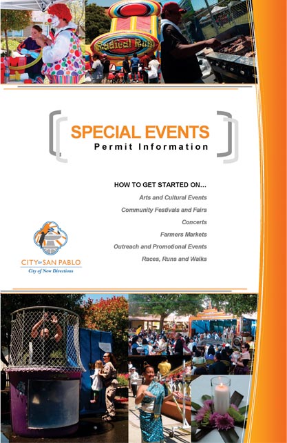 Special Event Info Brochure